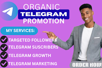 do organic telegram promotion telegram group telegram marketing telegram channel