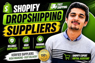 find winning shopify dropshipping suppliers with fast shipping