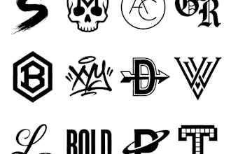 design a minimalist logo or monogram