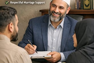 provide hallal online islamic divorce consultation and documentation