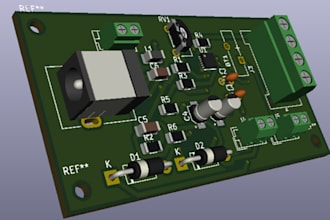 design power supply and battery management pcb using kicad