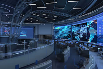 design commercial drone operations centers and uav ground control station