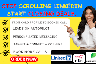 automate linkedin automation campaign expandi taplio n8n sprout social media