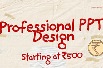 design professional powerpoint presentations for your business or college