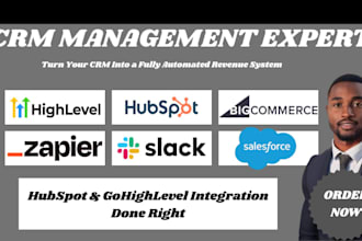 integrate hubspot gohighlevel with bigcommerce slack zendesk zapier integration