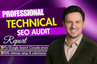 fix technical cms website seo, website audit report and google indexing issues