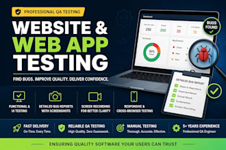 test your website and web app