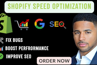 do shopify audit fix bugs optimize store speed cro product page SEO pagefly page