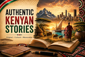 write authentic kenyan stories and scripts