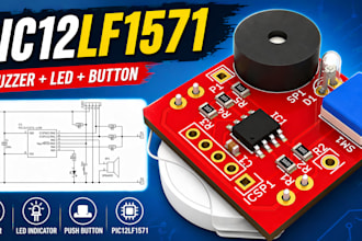 do ultra low power continuity tester with pic12lf1571