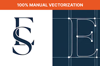 vectorize ai logo, convert sketch or image to clean vector