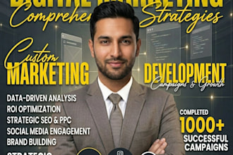 create a complete marketing strategy and go to market plan