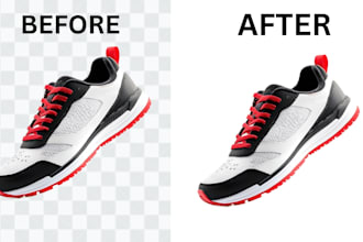 professionally remove background and edit photos