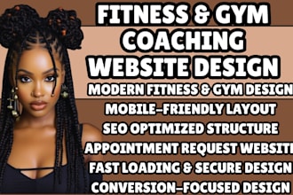 fitness coaching UK website fitness website trainer sites gym and wellness sites