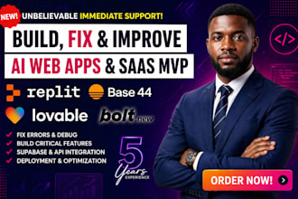 build fix ai chatbot replit ai chatbot development custom chatbot gpt bot api