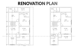 redesign or renovate your house plan for real estate listings