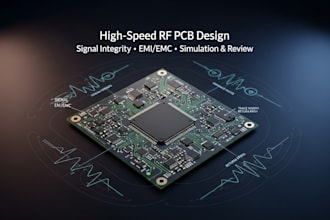 design high speed rf pcb layout signal integrity emi emc simulation and review