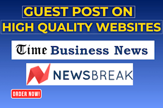 publish guest post on timebusiness news and newsbreak