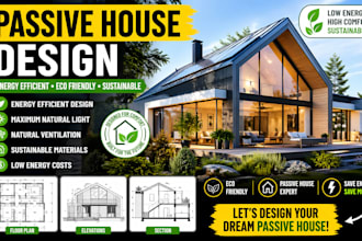 design passive house plans for energy efficient eco friendly homes