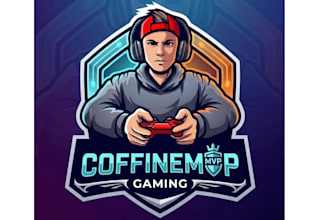design a professional gaming mascot logo