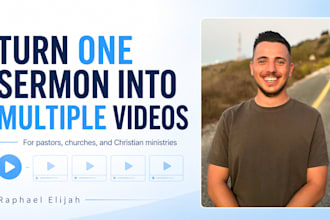 repurpose your sermon into youtube clips, shorts, and reels