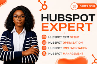 do hubspot CRM setup, hubspot optimization, hubspot implementation, management