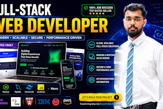 be your full stack developer for php and mern web apps