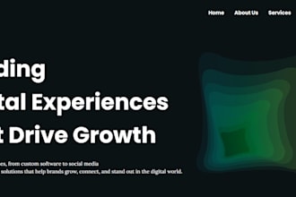 design and develop websites