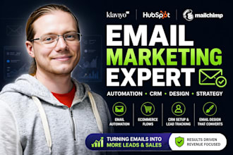 set up brevo newsletter klaviyo flows hubspot crm canva email design mailchimp