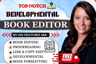 do developmental book editing, proofread, novel editor, self help, fantasy book