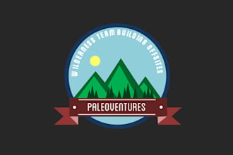 create an exciting logo for a wilderness offsite company