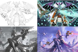 design premium custom playmats, tcg layouts, and fantasy board game art