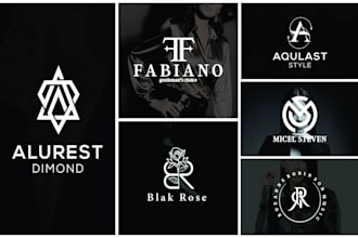 modern minimalist luxury business logo