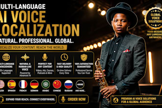 create multi language ai voice localization for your content