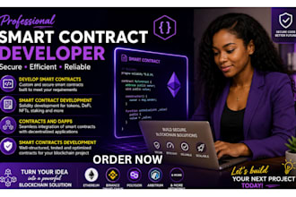 develop secure smart contracts in solidity for your blockchain