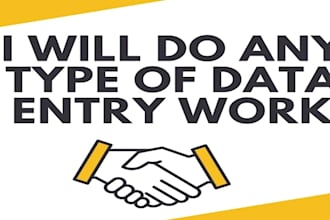 providing fast and accurate data entry and typing services
