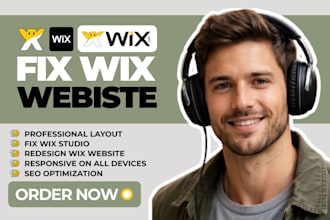 fix wix website, edit wix site, wix mobile responsiveness, wix redesign