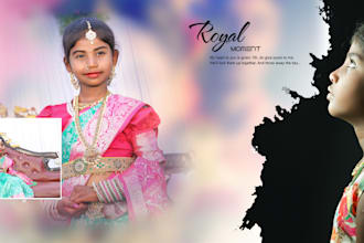 design a stunning wedding or event photo album