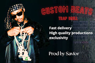 do a custom trap beat