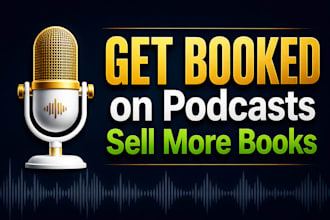 pitch and get you booked on niche podcasts to promote your book and grow sales