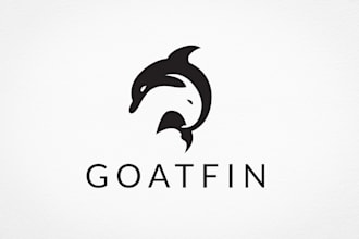 design a smart negative space or minimalist logo