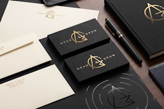 design an elegant brand identity