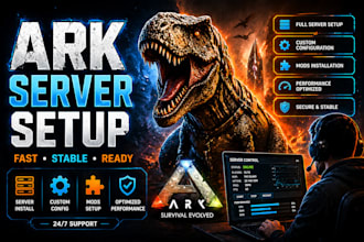 setup and install your ark survival evolved server