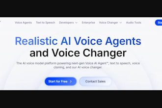 develop ai voice changer app, voice translator web app, text to voice ai agent