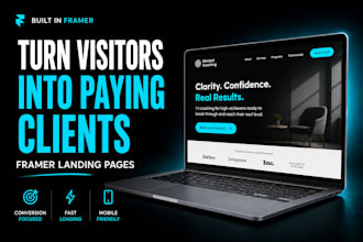 design a landing page that helps coaches book more calls