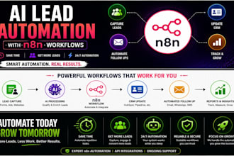 build n8n automation for lead generation and provide  technical support