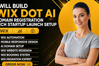 build wix dot ai domain registration tech startup launch setup