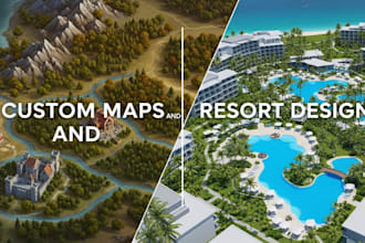 design professional real estate, property, and site maps