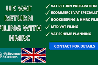 prepare UK vat returns professionally