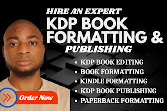 book formatting kindle ebook formatting and paperback formatting for KDP